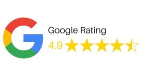 Google Rating: 4.9 / 5.0